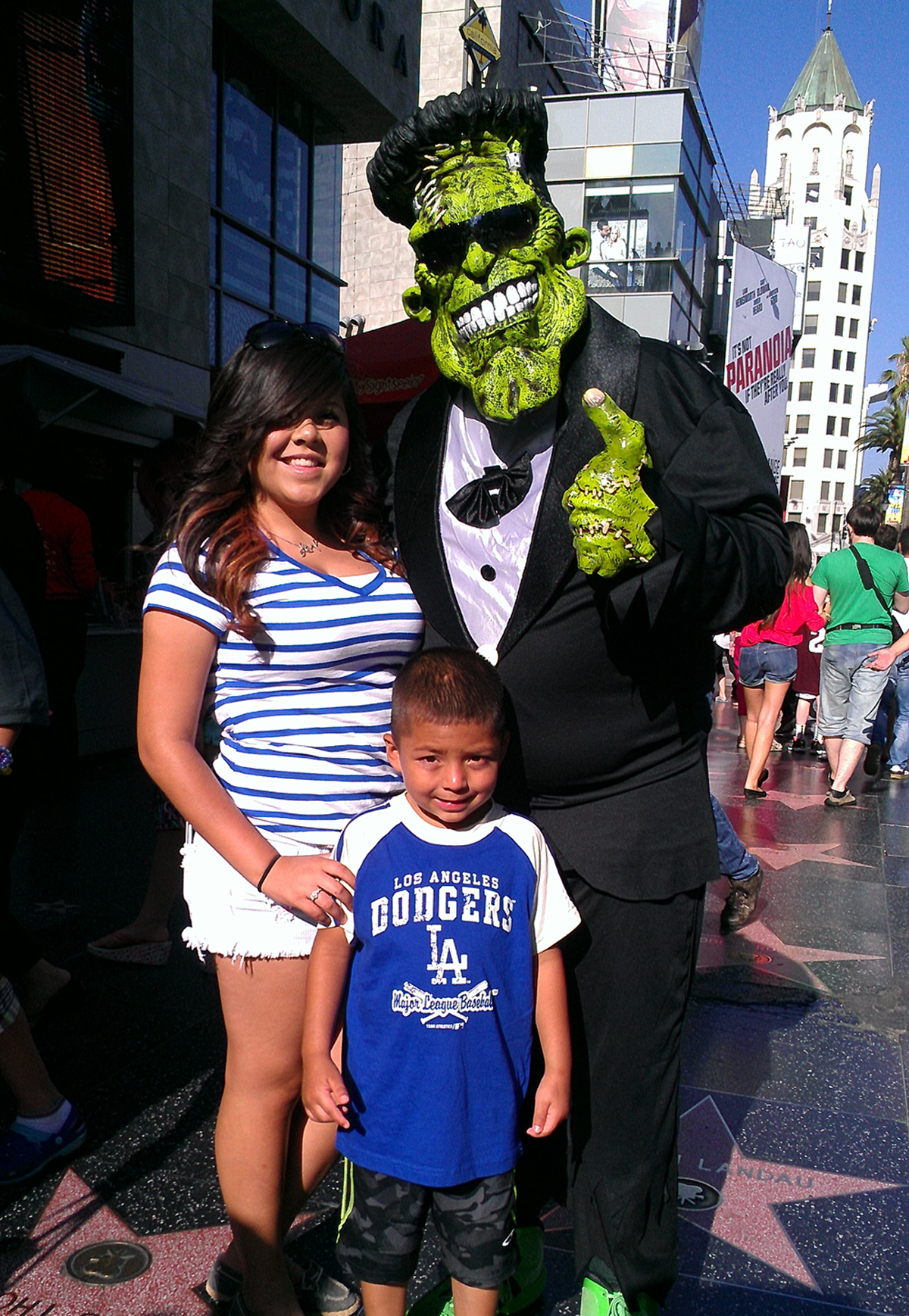 Frankie bringing the beat!